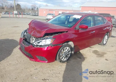 2017 Nissan Sentra Sv from USA, damaged, VIN 3N1AB7AP3HY385576